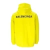 Sudadera con capucha y logotipo de corte medio «Yellow» 600583TIV847440