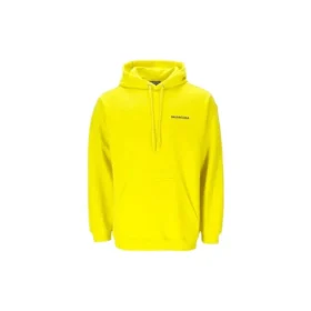 Sudadera con capucha y logotipo de corte medio «Yellow» 600583TIV847440 Sudadera con capucha y logotipo de corte medio «Yellow» 600583TIV847440