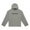 Sudadera con capucha y logotipo difuminado «Gris» 661711TKVD68174