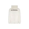 Sudadera con capucha y logotipo en la espalda, corte regular «Off White» 600583TMVF5-9069