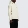 Sudadera con capucha y logotipo en la espalda, corte regular «Off White» 600583TMVF5-9069