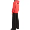 Sudadera con capucha y logotipo en la espalda, corte regular «Rojo brillante» 600583TMVF53168
