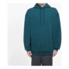Sudadera con capucha y logotipo impreso en la espalda «Green» 570811THV793230