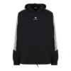 Sudadera con capucha y mangas a rayas «Sporty B», corte oversize «Negro-Blanco» 704023TMVG23869