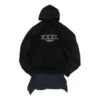 Sudadera con capucha y parches XXXL oversize «Negro» 720406TNVD91070