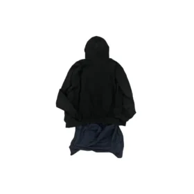 Sudadera con capucha y parches XXXL oversize «Negro» 720406TNVD91070