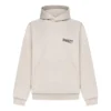 Sudadera con capucha y solapa «Light Beige» de la Political Campaign 739024TKVI99711