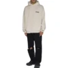 Sudadera con capucha y solapa «Light Beige» de la Political Campaign 739024TKVI99711