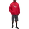 Sudadera con capucha y ventana para tu logotipo «Raspberry White» 651799-TKV83-6295