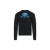 Sudadera con estampado «BB» entrelazado en la espalda «Negro Azul» 583117T14391710