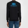 Sudadera con estampado «BB» entrelazado en la espalda «Negro Azul» 583117T14391710