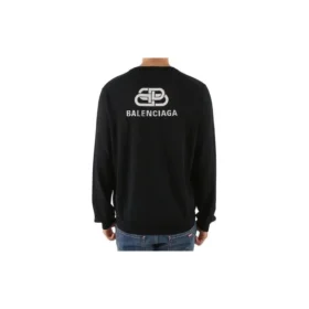 Sudadera con estampado trasero «Black White» de BB 583117T14394170