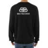Sudadera con estampado trasero «Black White» de BB 583117T14394170