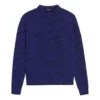 Sudadera con logotipo diagonal «Azul» 583080T15244160