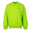 Sudadera con logotipo en contraste «Lime» 671125TKVB57072