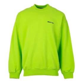 Sudadera con logotipo en contraste «Lime» 671125TKVB57072