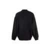Sudadera de algodón de cuello redondo y corte cuadrado con estampado de Hulk de Balenciaga x Marvel «Negra» 671125TLV581000