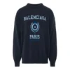 Sudadera de cuello redondo College Crest «Navy» 696226T32394640