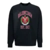 Sudadera de cuello redondo con estampado del logotipo universitario «Black» 676629TLV901076