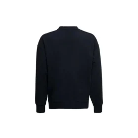 Sudadera de cuello redondo con estampado del logotipo universitario «Black» 676629TLV901076