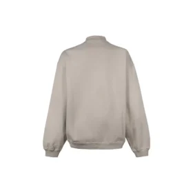 Sudadera de cuello redondo con logotipo bordado «Beige» 656999-TKV74-2966