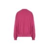 Sudadera de cuello redondo con logotipo en letra cursiva «Dark Fuchsia» 697869TMVB50507