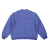 Sudadera oversize con diseño de Political Campaign dibujado a mano «Blue» 720428TNVE84119