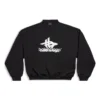 Sudadera redonda deportiva con capas «Black White» 767860TPVF31070