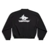 Sudadera redonda deportiva con capas «Black White» 767860TPVF31070