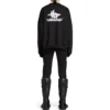 Sudadera redonda deportiva con capas «Black White» 767860TPVF31070