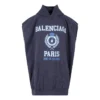 Sudadera sin mangas con capucha y logo universitario «Navy» de Est. 1917 697875TMV964140