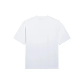 Sudadera unisex con estampado del logotipo, colección Otoño-Invierno 2021, color blanco 612966TKVI79040