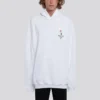Sudadera unisex oversize con logotipo, blanca 620973TIV459040