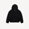 Sudaderas con capucha de corte medio para hombre en negro Sudaderas con capucha de corte medio para hombre en negro