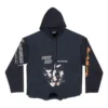 Sudaderas con capucha Speed Hunters Upside Down Oversized «Black Faded» 698156TMVD11000