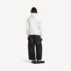 Sudaderas con capucha y cremallera para hombre en color blanco