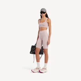 Sujetador sin costuras «techwear» para mujer en color nude