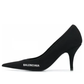 Tacones de aguja Knife Knit de 80 mm «Negro» 628602W18021090