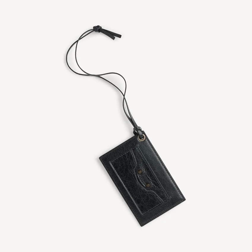 Tarjetero con espejo «Le City Charm» para mujer en negro Tarjetero con espejo «Le City Charm» para mujer en negro
