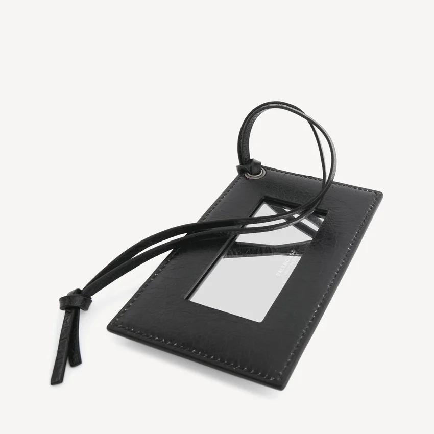 Tarjetero con espejo «Le City Charm» para mujer en negro Tarjetero con espejo «Le City Charm» para mujer en negro