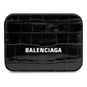 Tarjetero con relieve de cocodrilo «Negro y blanco» 5938121LRR39660