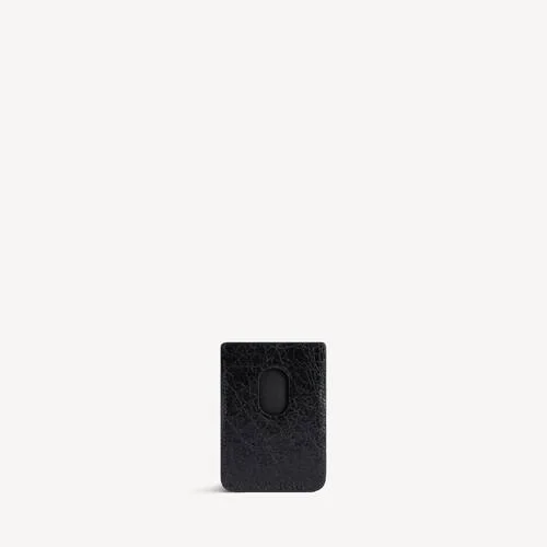 Tarjetero magnético Monaco para hombre en negro Tarjetero magnético Monaco para hombre en negro