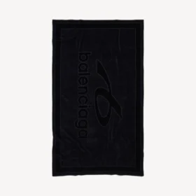 Toalla técnica para hombre en negro