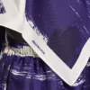 Top tipo capa con estampado de pinceles para mujer en azul Top tipo capa con estampado de pinceles para mujer en azul