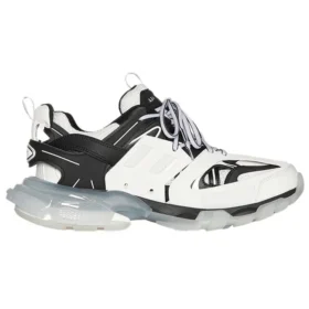Track Sneaker «Suela transparente – Blanco y negro» 647741W3BZ29010