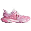 Track Sneakers «Malla rosa y tejido similar al ante» 542436W3SU55090