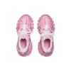 Track Sneakers «Malla rosa y tejido similar al ante» 542436W3SU55090