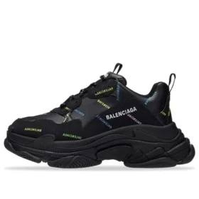 Triple S Allover Logo «Negro Multicolor» 536737W2FA81083