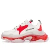 Triple S «Clear Sole – Rojo» 544351W09OH6506