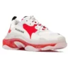 Triple S «Clear Sole – Rojo» 544351W09OH6506